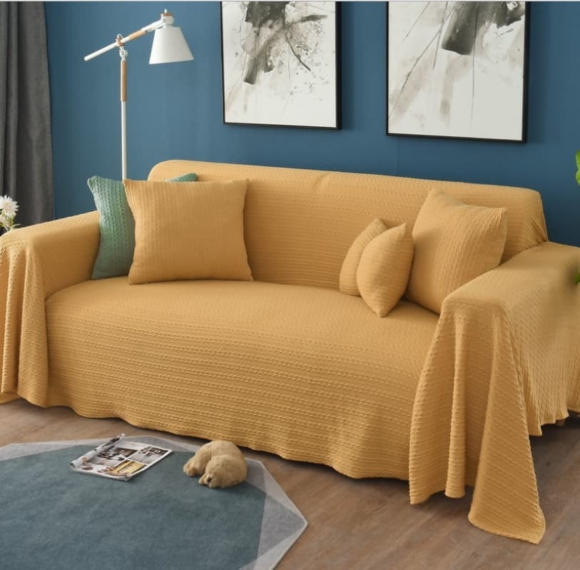 Vải sợi dùng để may áo ghế sofa