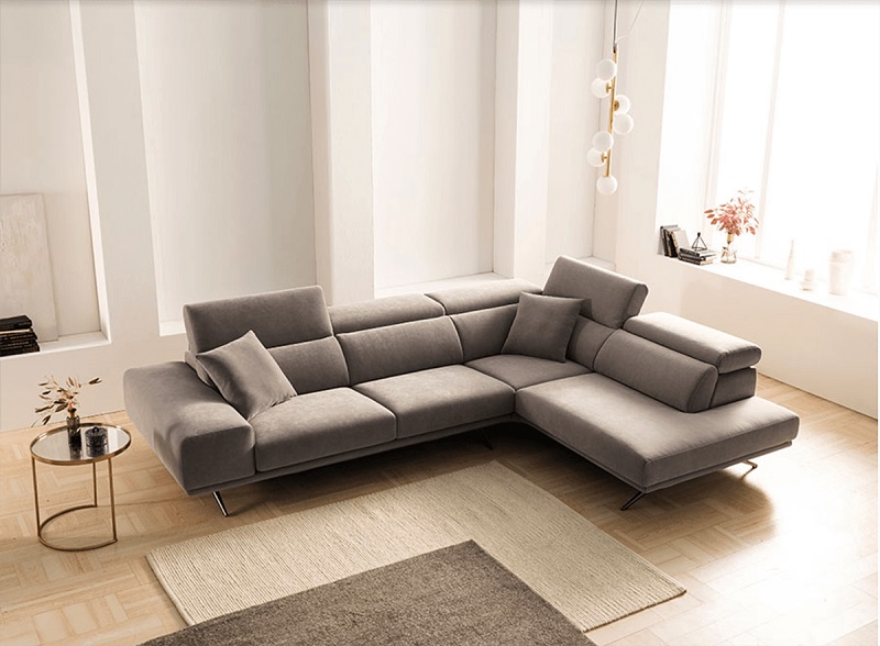 Sofa góc là lựa chọn tối ưu để tận dụng không gian. Các mẫu sang trọng với chất liệu cao cấp và thiết kế đẹp mắt sẽ làm nổi bật phòng khách của bạn.