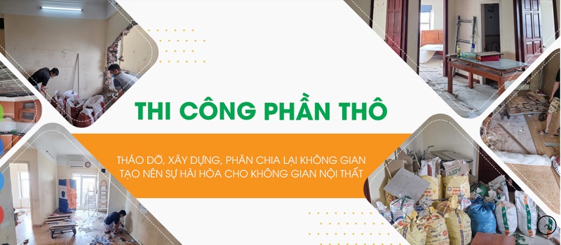 Khâu lắp đặt được thực hiện sau khi hoàn thành sản xuất nội thất 