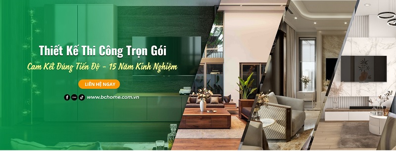 Không chỉ thi công nội thất, BCHome còn cung cấp dịch vụ thiết kế